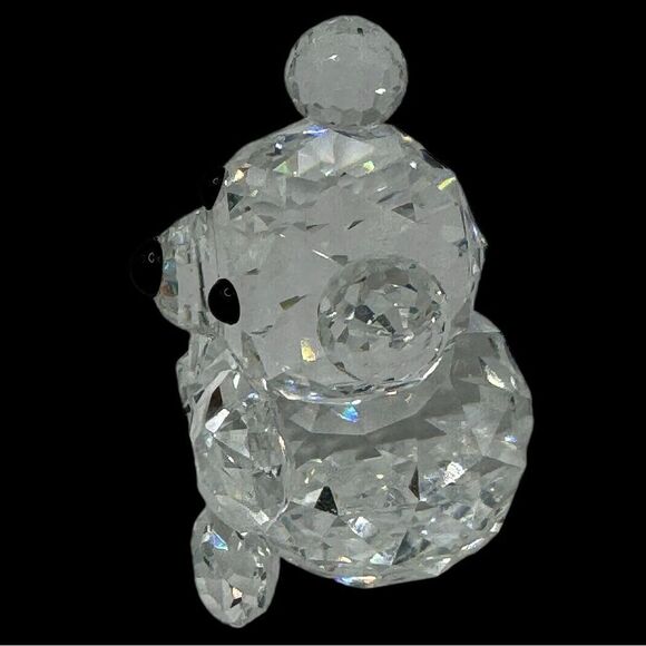 Swarovski  Crystal Sitting Teddy Bear Brilliant Faceted Figurine  7664 NR 044 - Picture 8 of 12